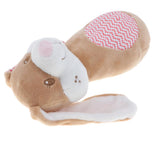 Maxbell Cartoon Stuffed Animal Baby Infant Soft Plush Hand Rattle Toy Gift - Rabbit