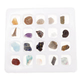 Maxbell Educational Geology Science Kit Rock & Mineral Collection GN201 - Pack of 20