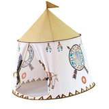 Maxbell 116x11x123cm Foldable Pop Up India Teepee Castle Tent Ball Pit Play Indoor & Outdoor Playhouse Toy –Lion - Aladdin Shoppers