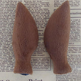 Maxbell 1 Pair Realistic Faux Fur Deer Ear Animal Model Figures Home Decor –Brown - Aladdin Shoppers