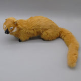 Maxbell Realistic Faux Fur Weasel Animal Model Figures DIY Home Decoration