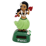 Maxbell Maxbell Dancing Hula Hawaiian Girl Figure Model Solar Science Toy Home Collectable Car Decor #B