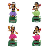 Maxbell Maxbell Dancing Hula Hawaiian Girl Figure Model Solar Science Toy Home Collectable Car Decor #B