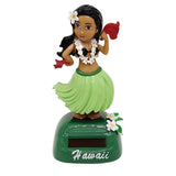 Maxbell Maxbell Dancing Hula Hawaiian Girl Figure Model Solar Science Toy Home Collectable Car Decor #B