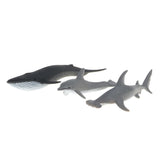 24 Pieces Realistic Mixed Plastic Marine Animals Kids Toy Party Bag Favors