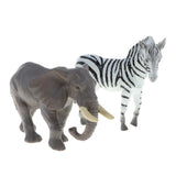 Maxbell Maxbell 12 Pieces Realistic Mixed Plastic Zoo Animals Kids Toy Party Bag Favors