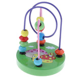 Maxbell 4PCS Wooden Educational Toy - Musical Xylophone/ Bead Maze/ Stacking Ring Tower/ Twisty Caterpillar Set for Baby Children Gift #B - Aladdin Shoppers