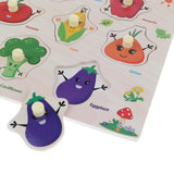 2 Piece Wooden Peg Jigsaw Puzzle Kids Preschool Educational Toy Gift 04