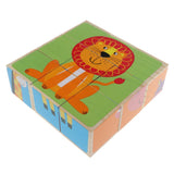 Maxbell Chunky Wooden Puzzle Giraffe ,Elephant, Lion, Tiger, Hippo, Zebra for Kids - Aladdin Shoppers