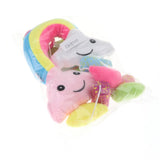 Maxbell Baby Rainbow & Clouds Handbell Hanging Rattles Soft Plush Stroller Crib Toy