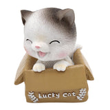 Maxbell Maxbell Nodding Lucky Cat Pet Toy Bobbing Figure Doll Car Auto Interior Ornaments