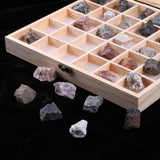 Maxbell Rock & Mineral Collection - Igneous Rock Set Geology Specimens Earth Science Educational - Wooden Box Of 30 pieces Assorted Magmatic Rocks - Aladdin Shoppers