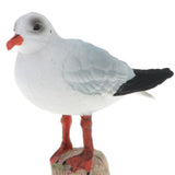 Maxbell 3 Inch Plastic Black-headed Gull Wild Animal Figurine Toy for Kids Toddlers, Kids Birthday Christmas Gift Home Desk Decor - Aladdin Shoppers