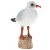 Maxbell 3 Inch Plastic Black-headed Gull Wild Animal Figurine Toy for Kids Toddlers, Kids Birthday Christmas Gift Home Desk Decor - Aladdin Shoppers