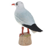 Maxbell 3 Inch Plastic Black-headed Gull Wild Animal Figurine Toy for Kids Toddlers, Kids Birthday Christmas Gift Home Desk Decor - Aladdin Shoppers