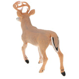 Maxbell 6.9 Inch Yellow White-tailed Deer Wild Animal Figurine Toy for Kids Toddlers, Kids Birthday Christmas Gift Home Desk Decor - Aladdin Shoppers