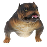 Maxbell Plastic Realistic American Bully Pitbull Action Figure Pet Dog Model Wildlife Jungle Animals Playset Eduactional Toys Kids Child Collectibles #A - Aladdin Shoppers