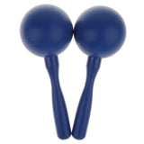 Maxbell Maxbell 1 Pair Plastic Hand Percussion Maraca Children Musical Instrument Toy Blue