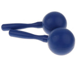 Maxbell Maxbell 1 Pair Plastic Hand Percussion Maraca Children Musical Instrument Toy Blue