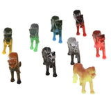 Maxbell Maxbell 10 Pieces Realistic Plastic Zoo Animals Kids Toy Party Bag Favors Leopard