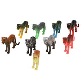 Maxbell Maxbell 10 Pieces Realistic Plastic Zoo Animals Kids Toy Party Bag Favors Leopard