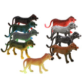 Maxbell Maxbell 10 Pieces Realistic Plastic Zoo Animals Kids Toy Party Bag Favors Leopard