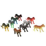 Maxbell Maxbell 10 Pieces Realistic Plastic Zoo Animals Kids Toy Party Bag Favors Leopard