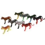 Maxbell Maxbell 10 Pieces Realistic Plastic Zoo Animals Kids Toy Party Bag Favors Leopard