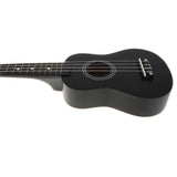 Maxbell Maxbell 21" Hawaii Ukulele Mini 4 Strings Guitar for Kids Beginners Black