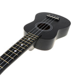 Maxbell Maxbell 21" Hawaii Ukulele Mini 4 Strings Guitar for Kids Beginners Black