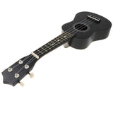 Maxbell Maxbell 21" Hawaii Ukulele Mini 4 Strings Guitar for Kids Beginners Black