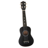 Maxbell Maxbell 21" Hawaii Ukulele Mini 4 Strings Guitar for Kids Beginners Black