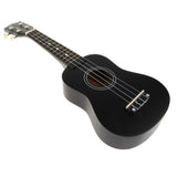 Maxbell Maxbell 21" Hawaii Ukulele Mini 4 Strings Guitar for Kids Beginners Black