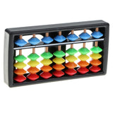 Maxbell Plastic Colorful Abacus, Kid's Soroban Calculator Math Educational Toy, 7 Column - Aladdin Shoppers