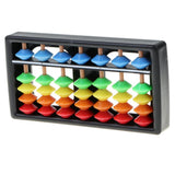 Maxbell Plastic Colorful Abacus, Kid's Soroban Calculator Math Educational Toy, 7 Column - Aladdin Shoppers