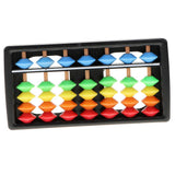 Maxbell Plastic Colorful Abacus, Kid's Soroban Calculator Math Educational Toy, 7 Column - Aladdin Shoppers