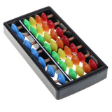 Maxbell Plastic Colorful Abacus, Kid's Soroban Calculator Math Educational Toy, 7 Column - Aladdin Shoppers