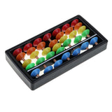 Maxbell Plastic Colorful Abacus, Kid's Soroban Calculator Math Educational Toy, 7 Column - Aladdin Shoppers
