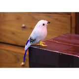 Maxbell Maxbell Simulation Artificial Feather Bird Animal Model Home Decor Collectibles C