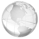Maxbell Maxbell 80MM CLEAR GLOBE GLASS CRYSTAL BALL SCIENCE ASTRONOMY MODEL CHRISTMAS GIFT