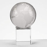 Maxbell Maxbell 80MM CLEAR GLOBE GLASS CRYSTAL BALL SCIENCE ASTRONOMY MODEL CHRISTMAS GIFT