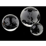 Maxbell Maxbell 80MM CLEAR GLOBE GLASS CRYSTAL BALL SCIENCE ASTRONOMY MODEL CHRISTMAS GIFT