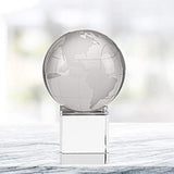 Maxbell Maxbell 80MM CLEAR GLOBE GLASS CRYSTAL BALL SCIENCE ASTRONOMY MODEL CHRISTMAS GIFT