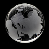 Maxbell Maxbell 80MM CLEAR GLOBE GLASS CRYSTAL BALL SCIENCE ASTRONOMY MODEL CHRISTMAS GIFT