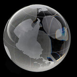 Maxbell Maxbell 80MM CLEAR GLOBE GLASS CRYSTAL BALL SCIENCE ASTRONOMY MODEL CHRISTMAS GIFT