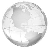 Maxbell Maxbell 80MM CLEAR GLOBE GLASS CRYSTAL BALL SCIENCE ASTRONOMY MODEL CHRISTMAS GIFT