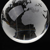 Maxbell Maxbell 80MM CLEAR GLOBE GLASS CRYSTAL BALL SCIENCE ASTRONOMY MODEL CHRISTMAS GIFT