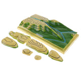 Maxbell Maxbell Removable Scientific Isoline Model Kit School Geographical Teaching Aids
