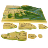 Maxbell Maxbell Removable Scientific Isoline Model Kit School Geographical Teaching Aids
