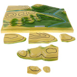 Maxbell Maxbell Removable Scientific Isoline Model Kit School Geographical Teaching Aids